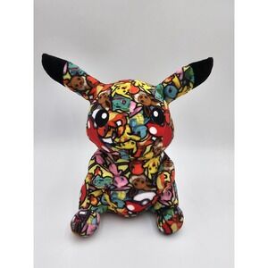 Pokémon Pikachu Shibuya Graffiti Plush 8‎ Inches Limited Edition RARE
